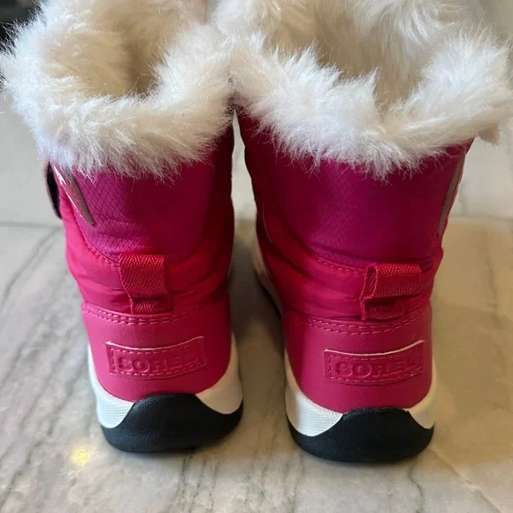 Sorel Kids Red Snow Boots - Picture 3 of 5
